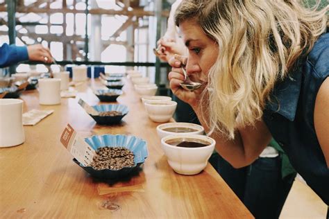 Coffee tasting. Jan 20, 2024 · Coffee tasting, and the related coffee cupping, involves small cups of concentrated coffee lined up according to varying themes. They can include groupings by country of origin, bean type ... 