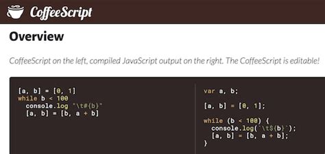 Coffeescript Try Catch: CoffeeScript 异常处理 CoffeeScript 教程 - 异常处理 CoffeeScript 教程 image 1