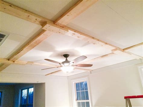 Coffered Ceiling DIY StepbyStep Install Guide Arched Manor