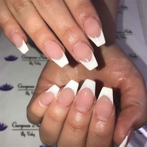 Coffin french tip acrylic nails. Things To Know About Coffin french tip acrylic nails. 