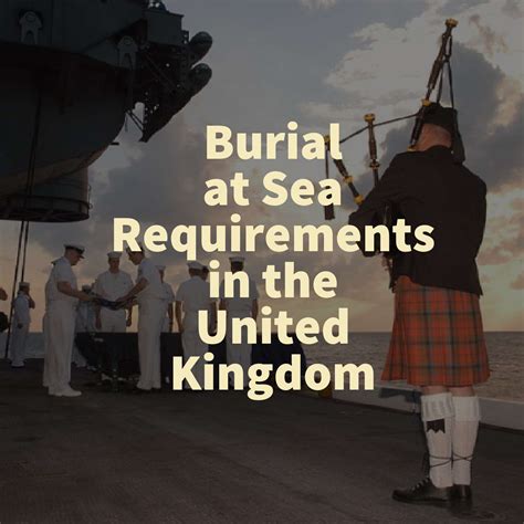 Coffin requirements for burial at sea - GOV.UK