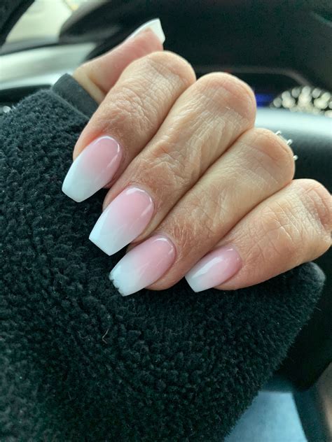 Afterall, the length, shape, and finish of your ombre nails can change the overall style of the manicure. For all of the classic nail lovers out there, you cannot go wrong with ombre coffin nails. Coffin nails are simply a staple for every nail lover, and the defined coffin shape pairs very nicely with the blending colors.. 