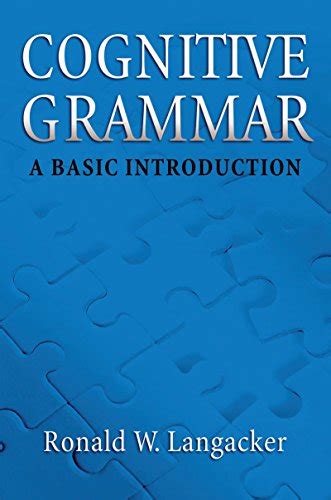 Cognitive Grammar An Introduction