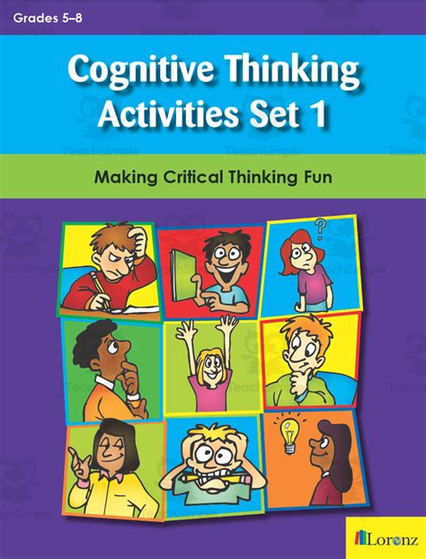 Cognitive Thinking Activities Set 5 Making Critical Thinking Fun