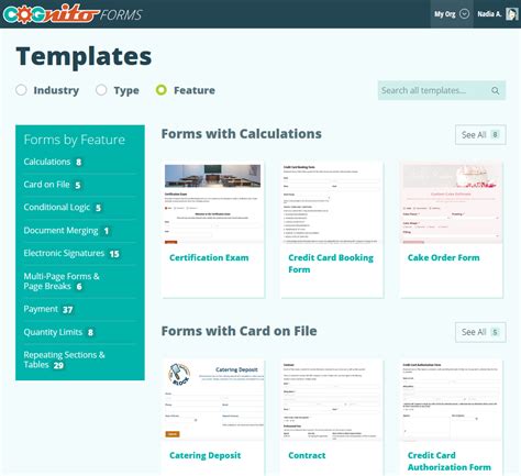 Cognito Forms Releases Templates! Cognito Forms