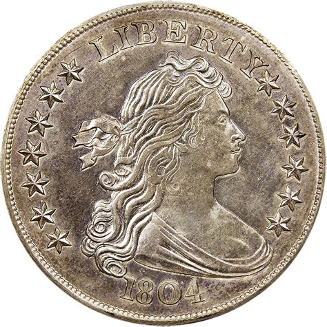 The only other coin to have sold for more than the 1804 Bust dollar is the 1933 Double Eagle — which brought in over $7.5 million at auction. Watch Out For Fakes! There is no way a coin can be worth over $1 million without someone trying to pass off counterfeits. Unfortunately, that is the case with the 1804 Bust silver dollar.. 