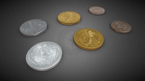 Coin 3D models - Sketchfab