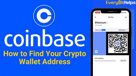 Coinbase wallet address example.  Your wallet address is intimately connected to your...