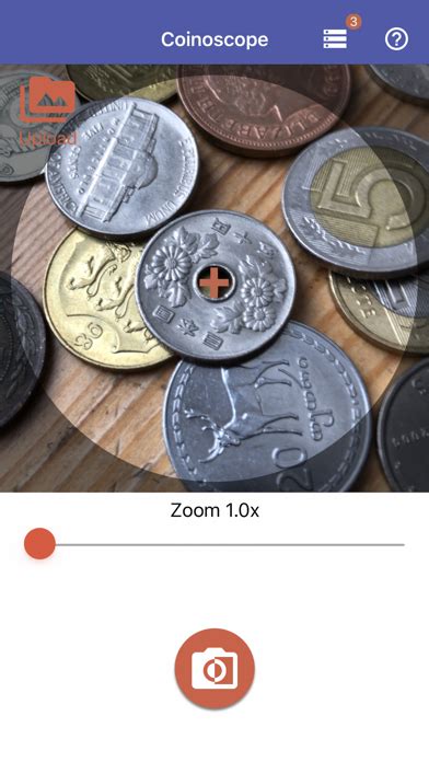 Coinoscope app.  We use artificial intelligence techniques to rate similarity of coin...