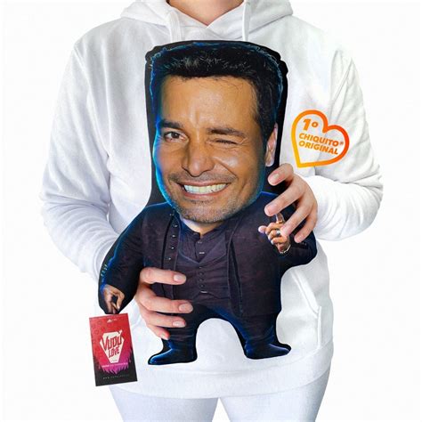 Cojín Peluche Chayanne Chiquito 40x30cm Vudú Love Cuotas sin interés