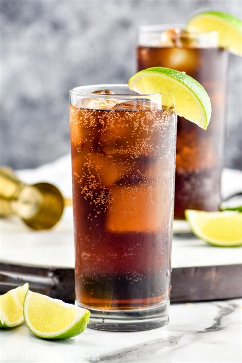 Coke and rum. Jul 22, 2021 · Our Rum and Coke recipe makes one of the most popular rail drinks ever! You can make this rum drink with simple ingredients in 5 minutes! Rum and Coke Recipe Also … 