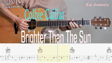 Colbie Caillat Brighter Than The Sun Guitar Lesson