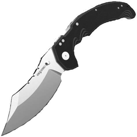 Cold Steel Mayhem 6In Mod Cleaver Aus10a Straight Blkgry-Box