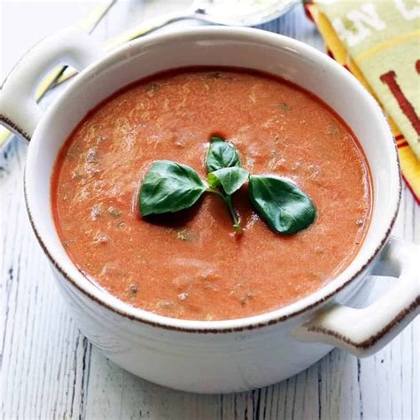 Cold Tomato Soup - Healthy Recipes Blog