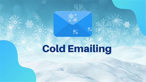 Cold emailing. Break the ice. Toby Howell. The most important rule for a cold email is to immediately try to connect with the person you’re reaching out to on a personal level. It’s the quickest way to make a cold email feel...warmer—like it’s being sent from one friend to another. The best way to do that is to show that you value what they value. 