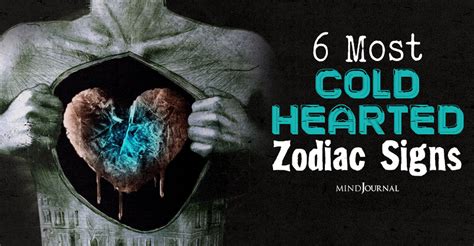 Cold hearted zodiac signs. .  ...