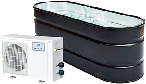 Cold plunge tank. About this item . Multiple layered Ice Tub,The Cold Pod cold water therapy tub is engineered from multiple layers of robust, waterproof and tear-resistant materials,this freestanding cold plunge features a PVC inner layer, Nylon outer layer and the middle layer is Pearl Foam.The recommended temperature for cold water immersion is between 3°C … 