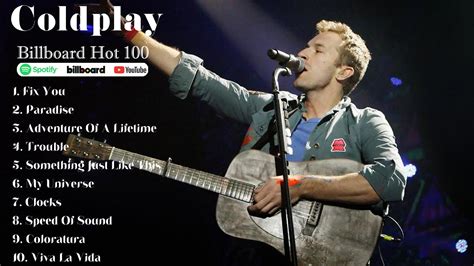 Coldplay best songs billboard.  