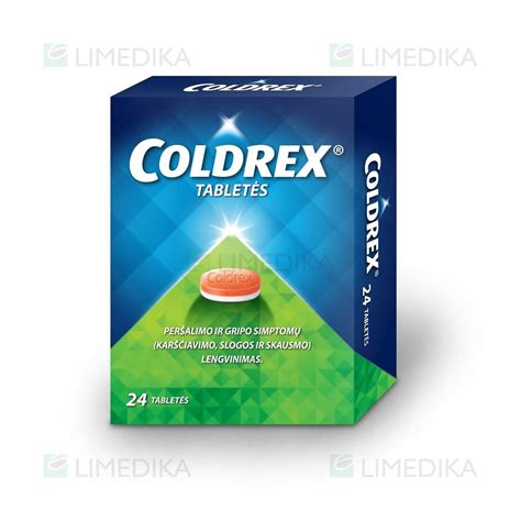 Coldrex tabletės N24 - Vaistai.lt