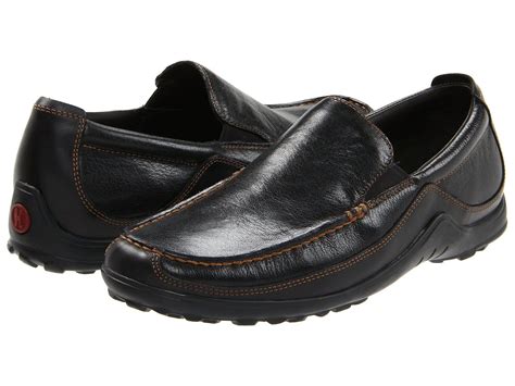 Cole Haan Tucker Venitian Dark Brown Black Slip On Driving Shoes …