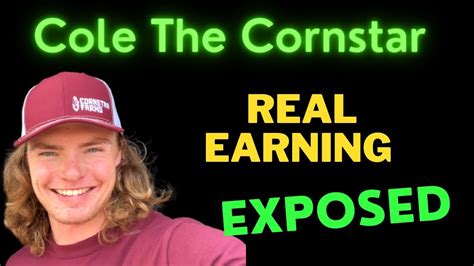 Cole cornstar youtube. People were taken aback by Cole's request for financial assistance to cover cost overruns in his house renovation project. It is understandable that you find... 