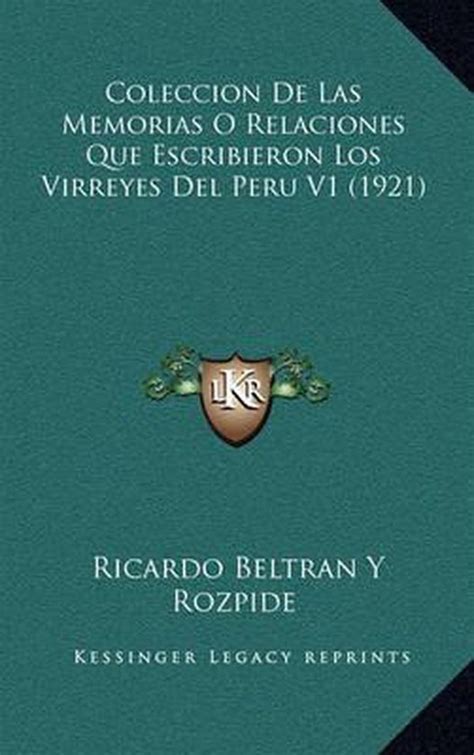 Coleccion de las memorias o relaciones que escribieron los virreyes del perú. - Multivariable calculus hughes solutions manual 5th edition.