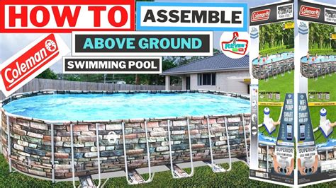 Coleman 18ft pool instructions. Description Reviews (0) Coleman Power Steel Deluxe Above Ground Swimming Pool - 18ft x 48in Kick off the summer with an above ground pool in your backyard, ready to swim and splash the day away! This 18′ x 48″ Coleman Power Steel Above Ground Pool is easy to set up and built to last. 