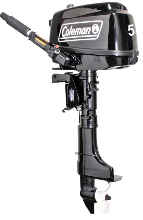 Outboard Motor has a 4-stroke, water cooled desig