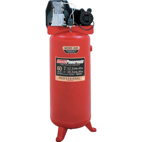Coleman 60 gallon air compressor. .  ...