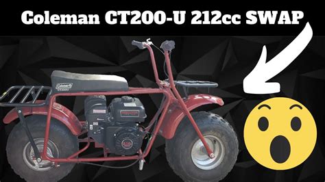 Coleman Powersports Coleman Ct200u-cal Mini Bike. Item #4891679. Model #CT200U-CAL. Shop Coleman Powersports. 196CC gas powered engine with easy pull-start. Sturdy rugged metal frame for years of fun. Low-pressure ….