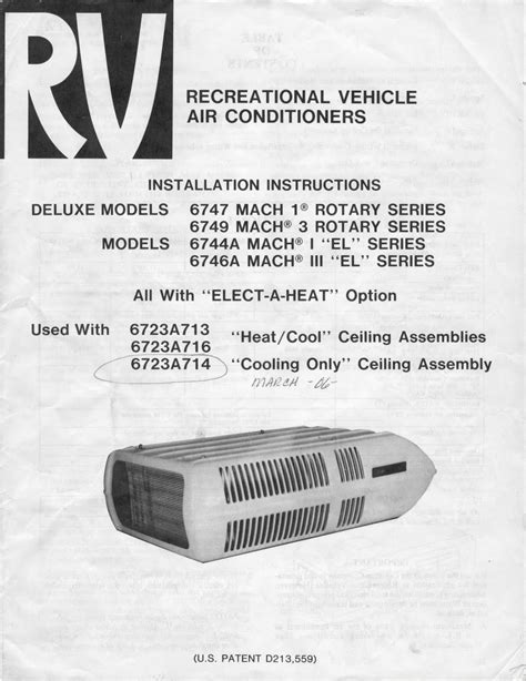 Coleman mach 3 rv air conditioner manual. - John deere 213 flex head manual.