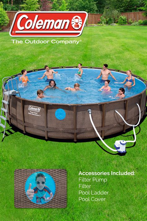 The 16' x 10' x 42" Bestway Power Steel Oval Frame Swimming Pool Set is the prime choice above ground installation for families due to its superior steel frame design engineered for maximum strength and durability This set includes a minimal-tool assembly for a more simple construction process to satisfy your background pool needs Its simplistic stone wall print exterior with a blue tile ....