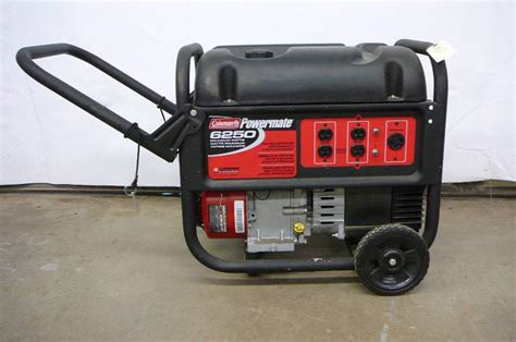 Coleman powermate 10 hp 6250 generator manual. - Manual de servicio de rotaprint 75.