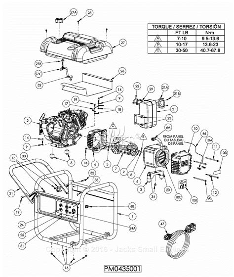 The Powermate 6250 Parts Diagram will show you all of the components that make up the fuel system and how each component interacts with the other. It is important to understand the fuel system components so that you can make sure that the generator is receiving the correct amount of fuel.. 