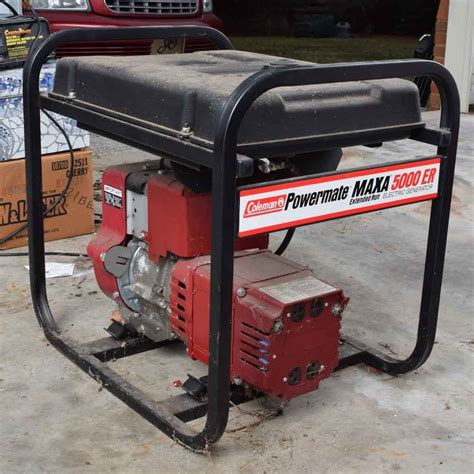 Coleman powermate maxa 5000 er generator manual. - Manuale di installazione del gancio di traino.