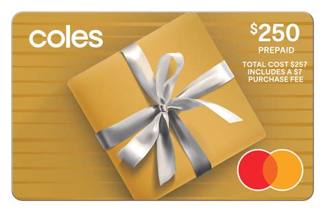 Coles Prepaid Gift Mastercard Balance