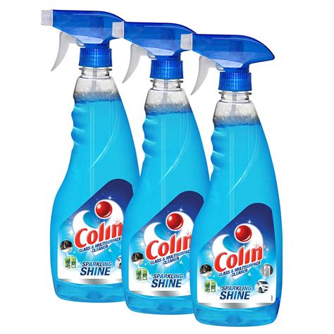 Colin Glass Cleaner 500 ml (Pack of 3), ₹ 253 - dewalist.com