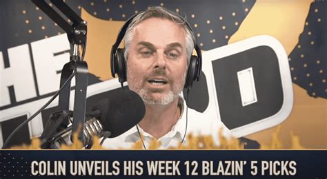 Colin cowherd blazing 5 today 2022. ESPN Radio Colin has picked the AFC and NFC title games. Tune in every Friday at 11:30 a.m. ET as Colin picks the best bets of the week in the NFL. Listen and watch The Herd weekdays from 10 a.m ... 