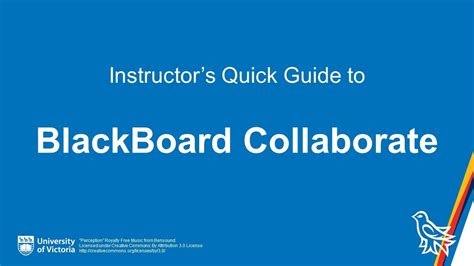 Collaborate in Blackboard Instructor