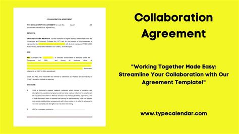 Collaboration Agreement