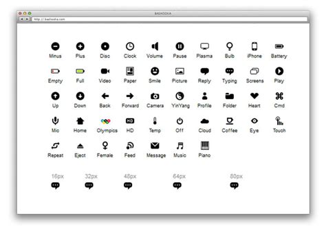 Collage - CSS Icons