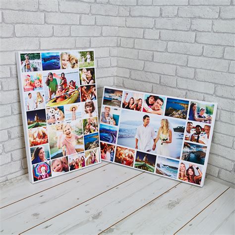 Collage photo prints. Start your custom canvas print photo collage by selecting your preferred layout, and desired size. Then upload your photos and go! 100% Love It Guarantee. 85% off sale, FREE Shipping . 