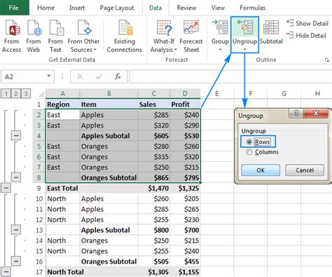 Collapse Multiple Rows In Pivot Table
