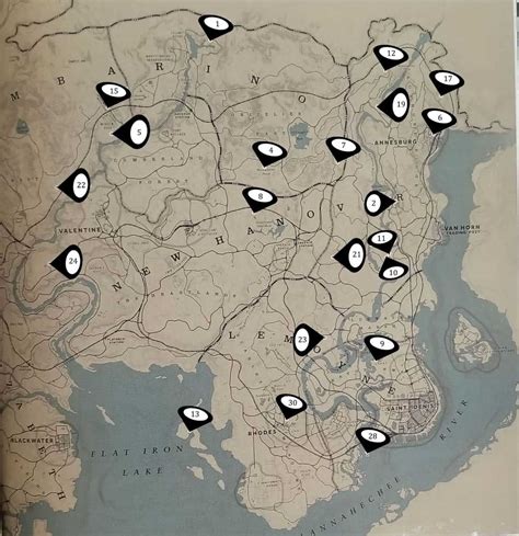 Collectables map rdr2. There's a huge number of collectible sets and objectives to work through in Red Dead Redemption 2, and you'll need to finish up all of these for 100% completion of the game. Locate a point of interest. Find all nine graves [ RDR2: Grave Locations guide] Complete a set of cigarette cards. Finish "A Test of Faith". 