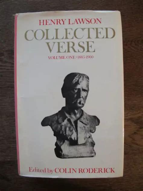 Collected verse Henry Lawson eBay