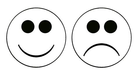 Collection of Happy Sad Face (41) - Clipart Library