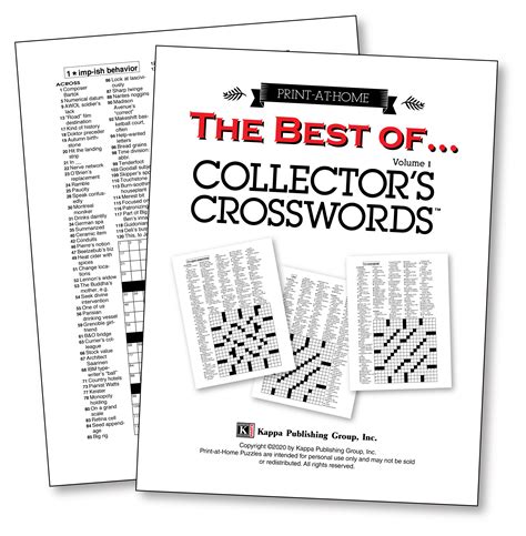 Certain Collector Crossword Clue. Certain Collector. Crossword Clue. We found 20 possible solutions for this clue. We think the likely answer to this clue is HOBBYIST. You can easily improve your search by specifying the number of letters in the answer. 