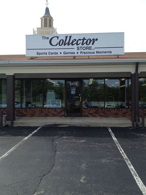 Collector store llc. In Store Events; Popular Brands. Baseball Singles; Football Singles; Basketball Singles; Funko; Hockey Singles; Soccer Singles; Ultra Pro; Miscellaneous Singles; Pokemon; Basketball; View All; Info 1106 Jungs Station Rd St. Peters, MO 63303 Call us at 636-477-7800 Subscribe to our newsletter. Get the latest updates on new products and upcoming ... 