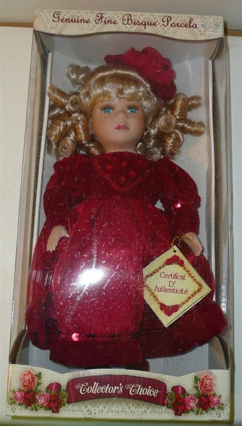 Collector's Choice Genuine Fine Bisque Porcelain 16" Doll Limited Edition w/COA. $24.99. + $14.99 shipping. EXTRA 25% OFF WITH CODE SWAMPLAND See all eligible items and terms. Hover to zoom.. 