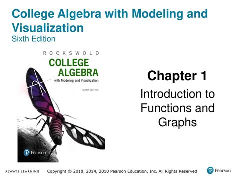 College Algebra With Modeling Visualizatio